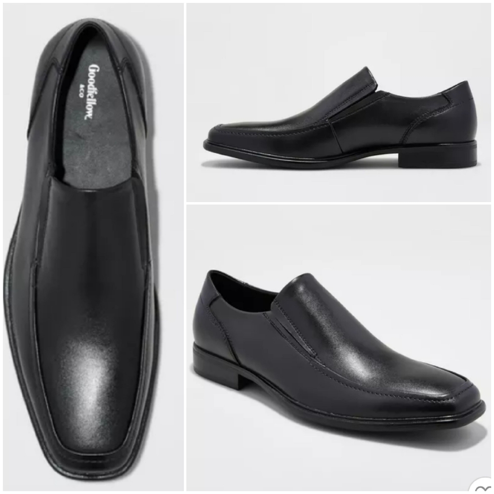 Goodfellow Jefferson loafer dress shoes black